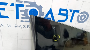 Window blind glass rear left Subaru Forester 14-18 SJ matte scratches on glass, molding peeling off