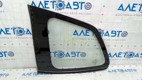 Window blind glass rear left Subaru Forester 14-18 SJ matte scratches on glass, molding peeling off