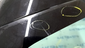 Window blind glass rear left Fiat 500L 14- scratches on glass