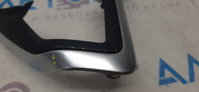 Tesla Model S 12-20 chrome steering wheel cover, minor scratches, scuffs, nicks