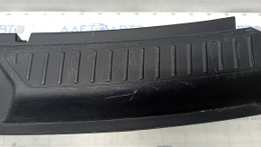 Ford Explorer 20 trunk opening trim - scratches, broken fasteners, whitened plastic
