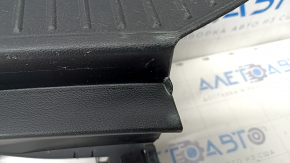 Ford Explorer 20 trunk opening trim - scratches, broken fasteners, whitened plastic