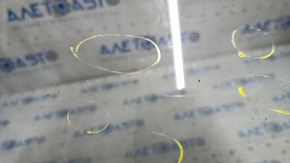 Window blind glass rear left Subaru b10 Tribeca scratches on glass