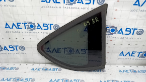 Window blind glass rear right Subaru b9 Tribeca scratches on glass, tear of seal