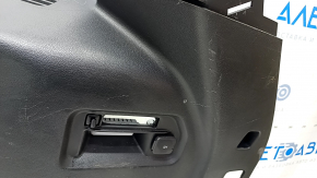 Right arch trim Ford Explorer 20 - under 3 rows, black, scratches, plastic turned white