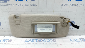 Right visor Ford Explorer 20 - beige, without hook, cleaning