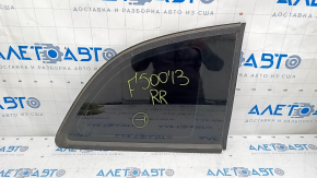 Window blind glass rear right Fiat 500 12-19 scratches on glass,