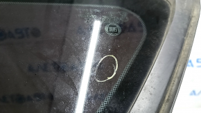 Window blind glass rear right Fiat 500 12-19 scratches on glass,