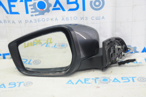 Side mirror left Nissan Leaf 18-22 graphite KAD 3 pins
