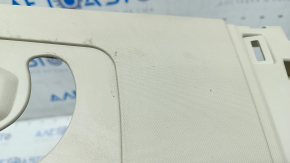 Upper right center pillar trim Ford Explorer 20 - beige, needs cleaning, worn