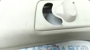Upper center pillar trim left Ford Explorer 20 - beige, needs cleaning, worn