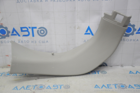 Left trunk door trim Nissan Leaf 18 - gray plastic turned white
