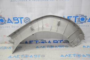 Left trunk door trim Nissan Leaf 18 - gray plastic turned white