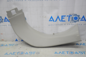 Trunk door trim right Nissan Leaf 18 - gray plastic turned white