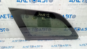 Window blind glass rear left Dodge Journey 11- tinting scratches on glass