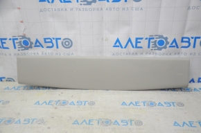 Upper trunk door trim Nissan Leaf 18 - gray plastic turned white