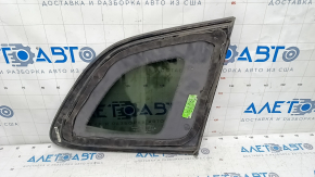 Window blind glass rear left Jeep Cherokee KL 14-18 chrome scratches on chrome, scratches on glass