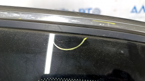 Window blind glass rear left Jeep Cherokee KL 14-18 chrome scratches on chrome, scratches on glass