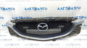 Radiator grill assembly Mazda CX-5 17- without radar