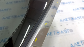 Window blind glass rear right Jeep Grand Cherokee WK2 11-16 chrome molding, scratches on chrome