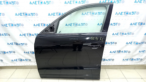 Door assembly front left Audi Q5 8R 09-17 keyless, black LY9T, bumpers