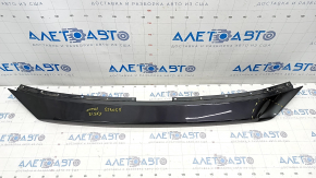 Upper radiator grille trim Mazda CX-5 17- graphite, dented, broken fasteners