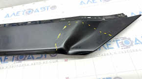 Upper radiator grille trim Mazda CX-5 17- graphite, dented, broken fasteners