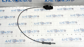 Rear seat folding lever right Mazda CX-5 17- black, with cables