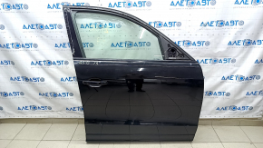 Door assembly front right Audi Q5 8R 09-17 keyless, black LY9T, bumpers