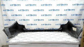 Rear bumper upper part Ford Explorer 20 - white AZ, dent, tear, broken fasteners