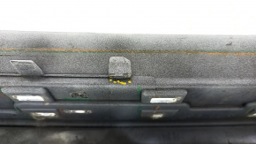Rear bumper upper part Ford Explorer 20 - white AZ, dent, tear, broken fasteners
