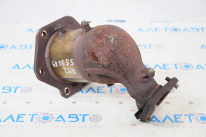 Front catalytic converter Nissan Pathfinder 13-20 is chipped, studs are cut off