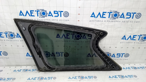 Window blind glass rear right Infiniti JX35 QX60 13- scratches on chrome, tear of seal