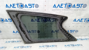 Window blind glass rear right Infiniti JX35 QX60 13- scratches on chrome, scratches on glass