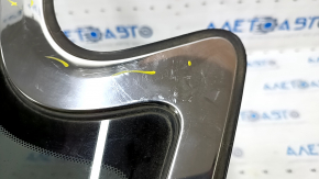 Window blind glass rear right Infiniti JX35 QX60 13- scratches on chrome, scratches on glass