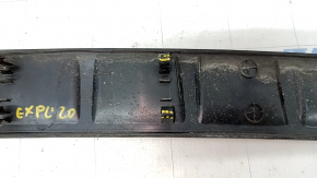 Upper rear bumper trim Ford Explorer 20 - scratches, cracks in fasteners