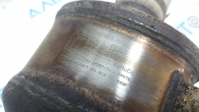 Exhaust line middle part with catalytic converter Ford Explorer 20- 2.3T mesh torn, stud broken