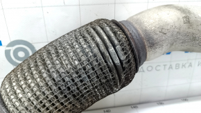 Exhaust line middle part with catalytic converter Ford Explorer 20- 2.3T mesh torn, stud broken