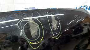Bare hood Audi Q5 8R 13-17 rest, aluminum, black LY9T, dents