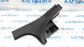 Door sill trim rear right Honda Accord 13-17 black, worn, broken mount