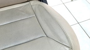 Driver's seat Ford Explorer 20- with AIRBAG, beige leather, electric, heating, ventilation, dented, for dry cleaning