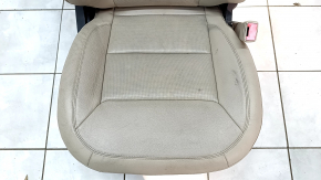 Passenger seat Ford Explorer 20- with AIRBAG, beige leather, electric, heated, ventilated, dry-cleanable