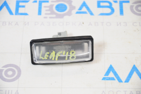 Left tailgate number plate light Nissan Leaf 18-