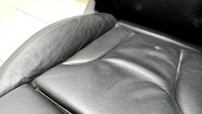Passenger seat Audi Q5 8R 09-17 with airbag, electric, leather black, with sensor, dents on leather