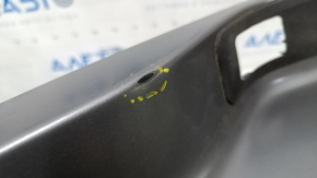 Center console trim cup holders Ford Escape MK3 13-16 gray, worn, scratches