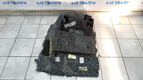 Floor covering front left Ford Explorer 20 - black, needs cleaning, broken foam