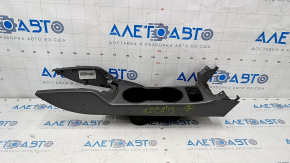 Center console trim cup holders Ford Escape MK3 13-16 gray