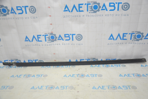 Molding door-glass central front left Nissan Leaf 18-matt