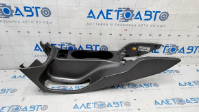 Center console trim cup holders Ford Escape MK3 13-16 gray, worn, scratches