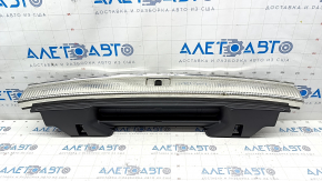 Audi Q5 8R 09-17 black and chrome trunk opening trim, scratches, bump